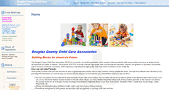 Desktop Screenshot of douglascountychildcare.com
